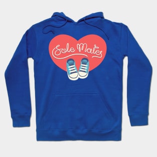 Sole Mates - Red and Blue Hoodie